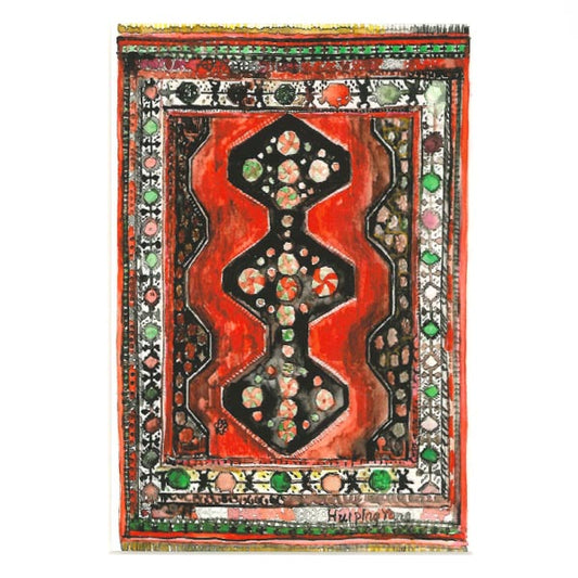Rug (mounted print) - Huiping Yang