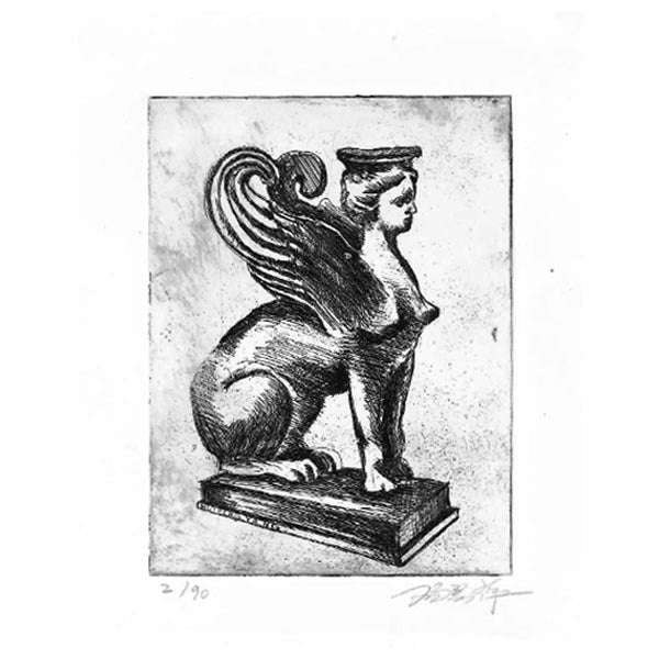 Sphinx - Print by Huiping Yang