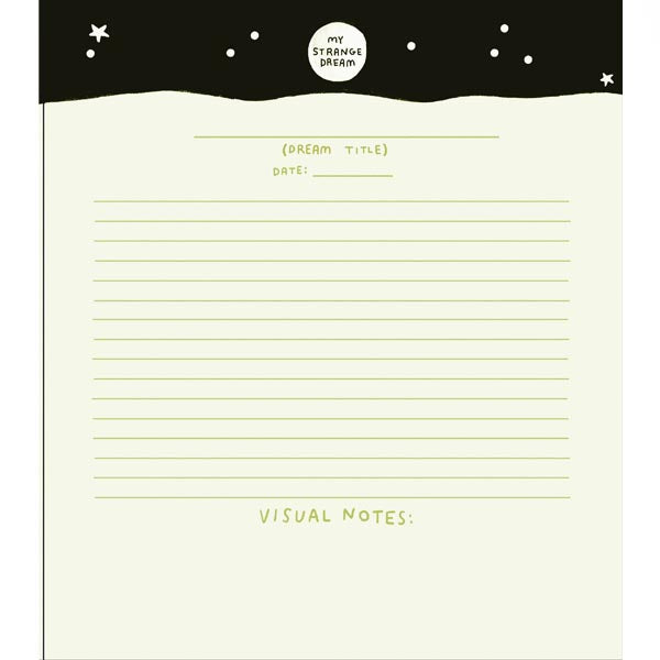 Strange Dreams, A Journal