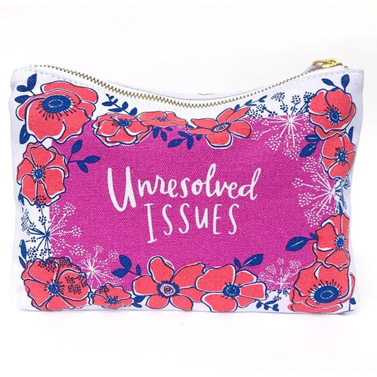 Unresolved Issues Canvas Pouch, Emily McDowell