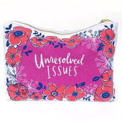 Unresolved Issues Canvas Pouch, Emily McDowell