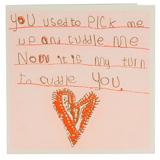 You used to pick me up - Peter Andrews (greeting card)